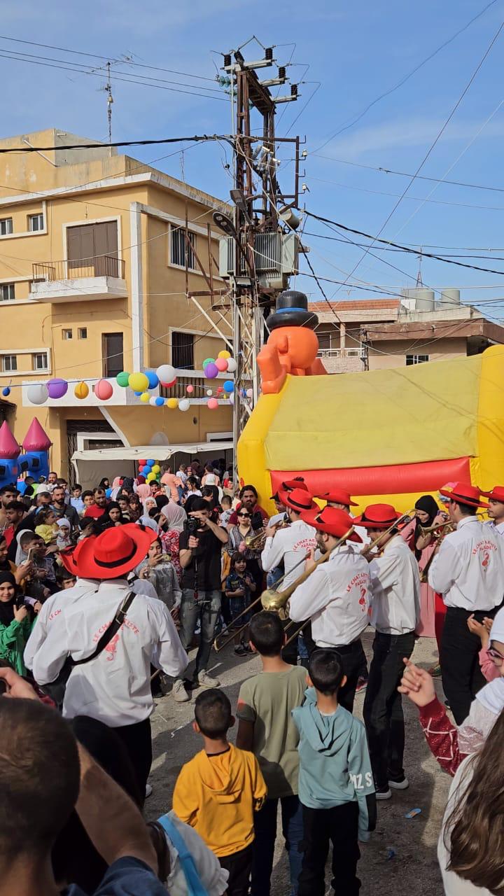 فرقة أليسار تشارك في نشاط ثقافي ومدني في صور